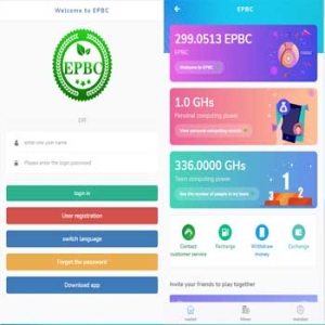 存币升息,带矿机/矿池/算力,货币,GEC,双语言版/无交易所