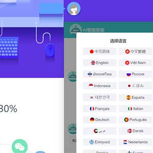 Ai智能客服系统源码-支持多商户在线客服源码+支持多语言+桌面推送