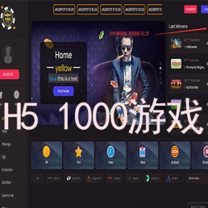 境外大型H5 QP游戏源码/英语德语/1000多游戏/娱乐源码/KAgaming开发电子