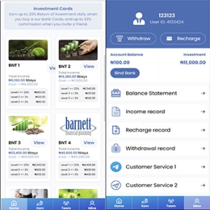 海外生物理财投资系统源码/支持分销返佣\拉新\自定义产品等功能/前后端为英文