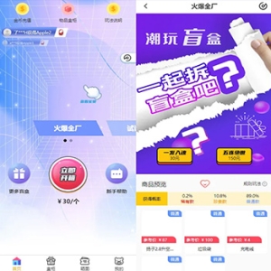 礼物盲盒抽奖盲盒商城2.0源码下载+完整视频教程/包含纯VUE源码